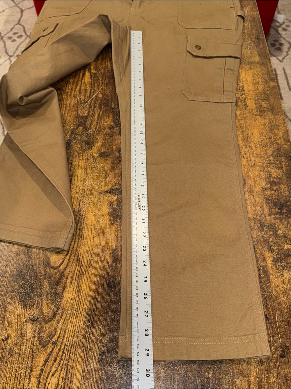 Women's Duluth Flex Fire HoseSlim Leg Cargo Cursetter Pant S 16X 29 (36” Waist) - Picture 8 of 10